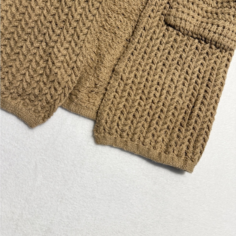 SAACHI Tan Women's Cardigan Sweater One Size - Picture 3 of 5